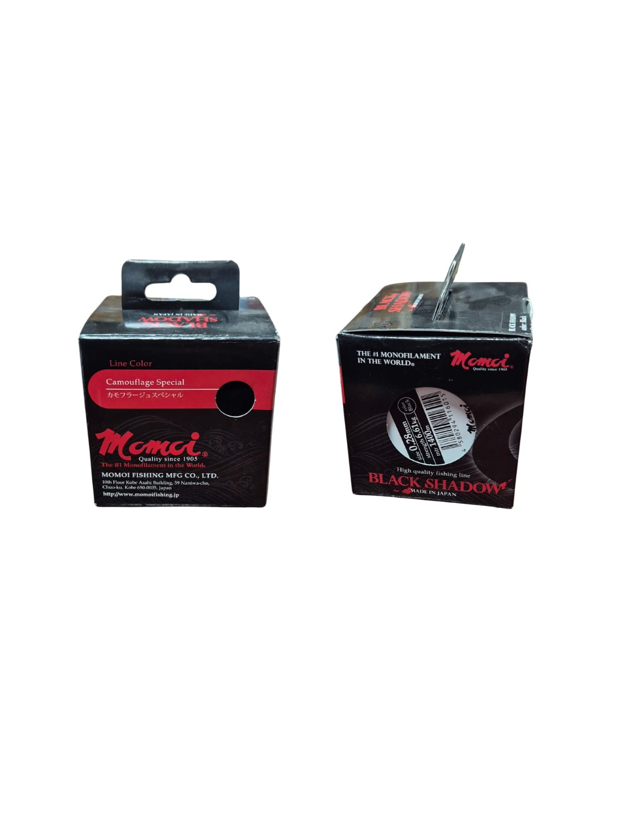 חוט ניילון 0.28 של Momoi Black Shadow Camouflage Special