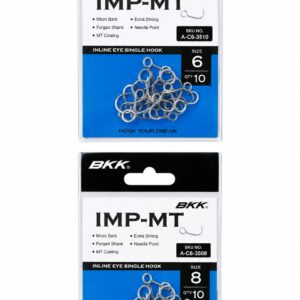 BKK IMP-MT Inline Eye Single Hook | קרסי סינגל להחלפה בדמויים